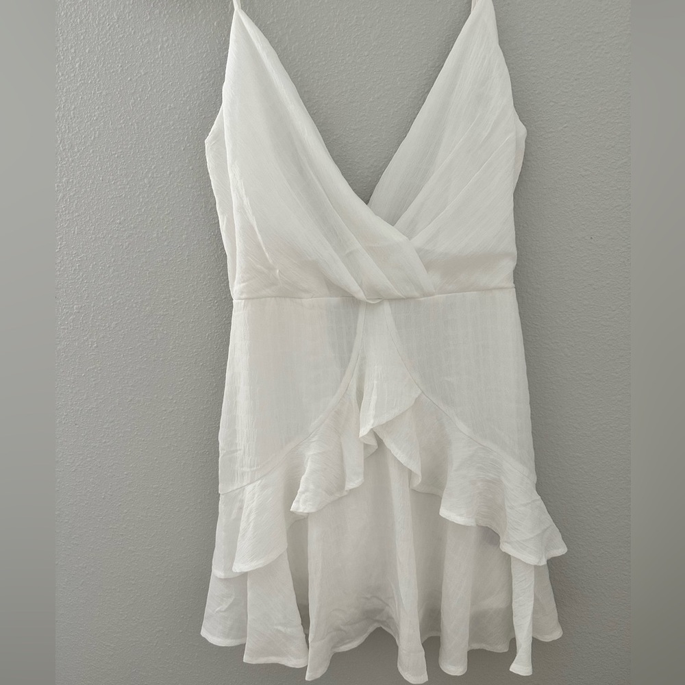 Trick White Summer dress